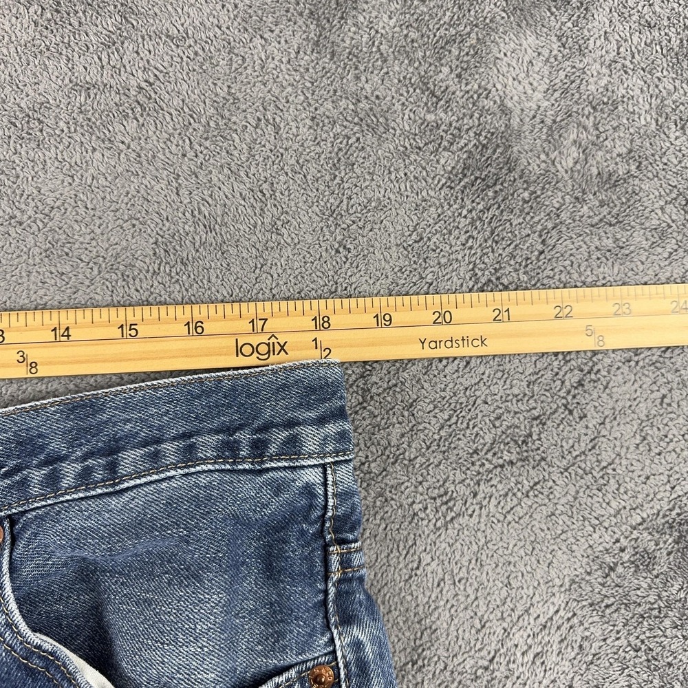 VTG Levis 550 Jeans Men 37x31 Blue Relaxed Fit Tapered Leg Denim Medium Wash Y2K - Picture 7 of 11